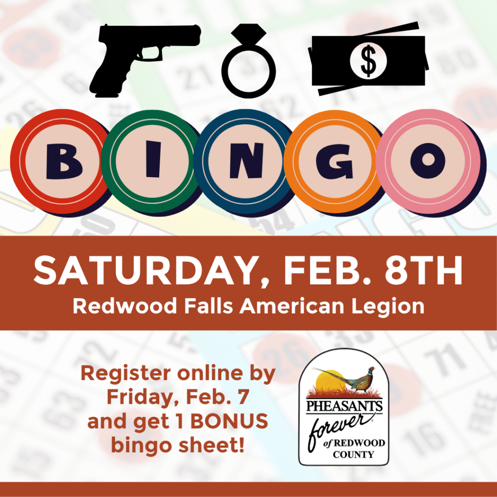 Pheasants Forever Bingo Feb ( )