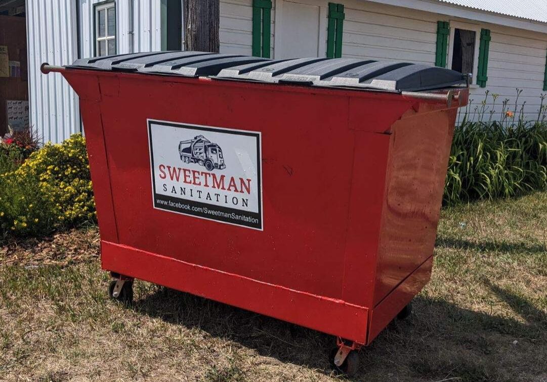 Sweetman Sanitation Dumpster