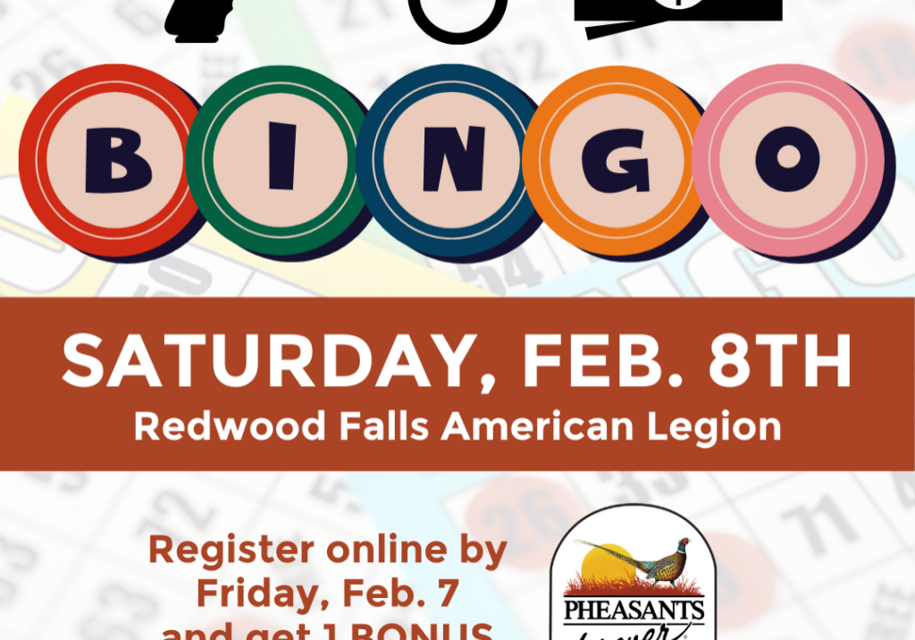 Pheasants Forever Bingo Feb ( )